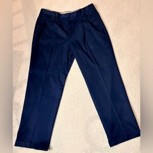 Natural Issue Men's Navy Blue Dress Pants - Size 42x32